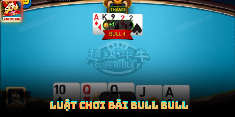 Giao diện tính điểm Bull Bull rõ ràng tại Sunwin